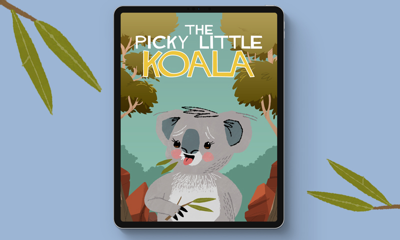 The picky little Koala book